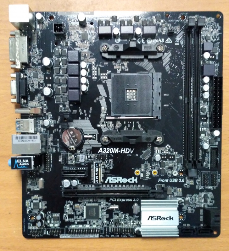 Asrock a320m hdv обзор