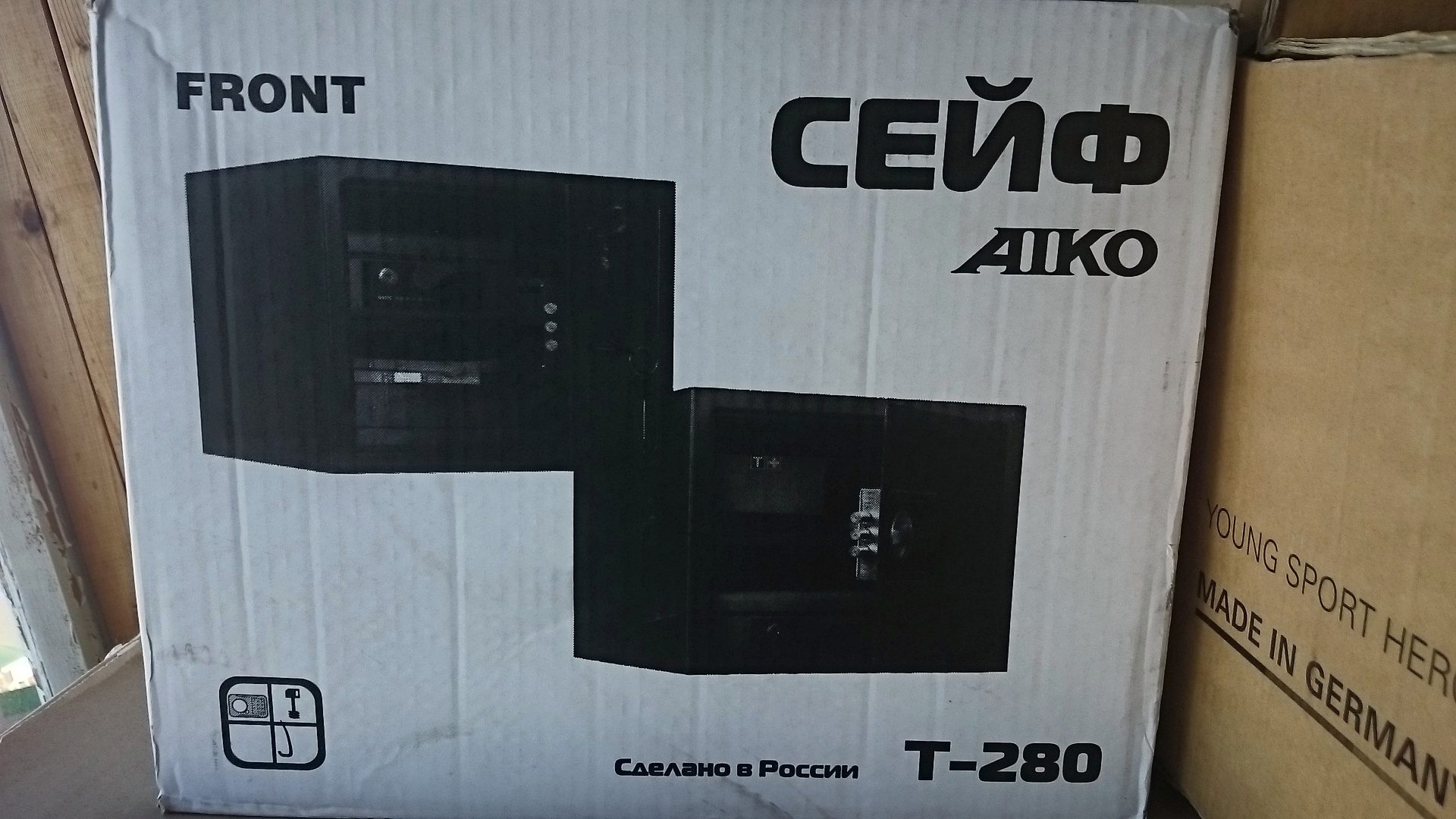 Обзор от покупателя на Сейф мебельный AIKO T-280 KL — интернет-магазин ...