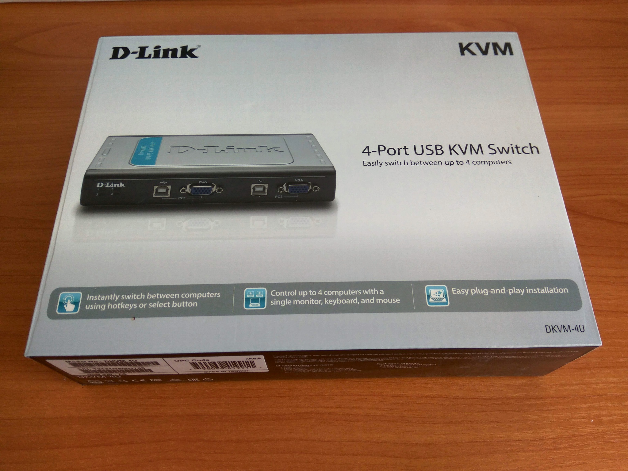 Обзор от покупателя на Переключатель KVM D-Link DKVM-4U — интернет ...