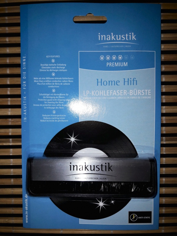 Обзор на Щетка антистатическая Inakustik Premium Record Brush, 004528001 - изображение 3