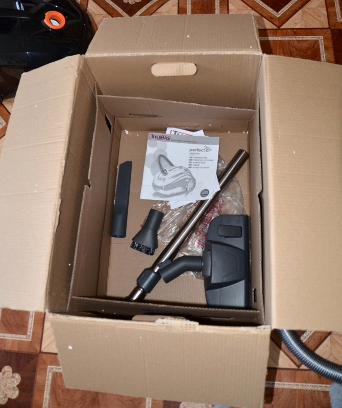 Обзор компактного пылесоса Thomas AQUA-BOX - фото 5