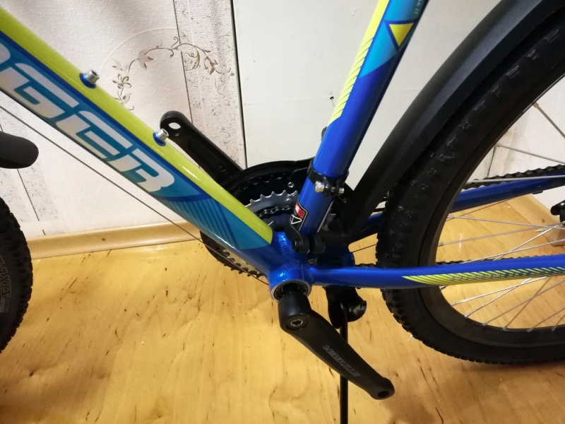 Обзор на Горный велосипед Stinger Element D 26 2017, синий, рама 20