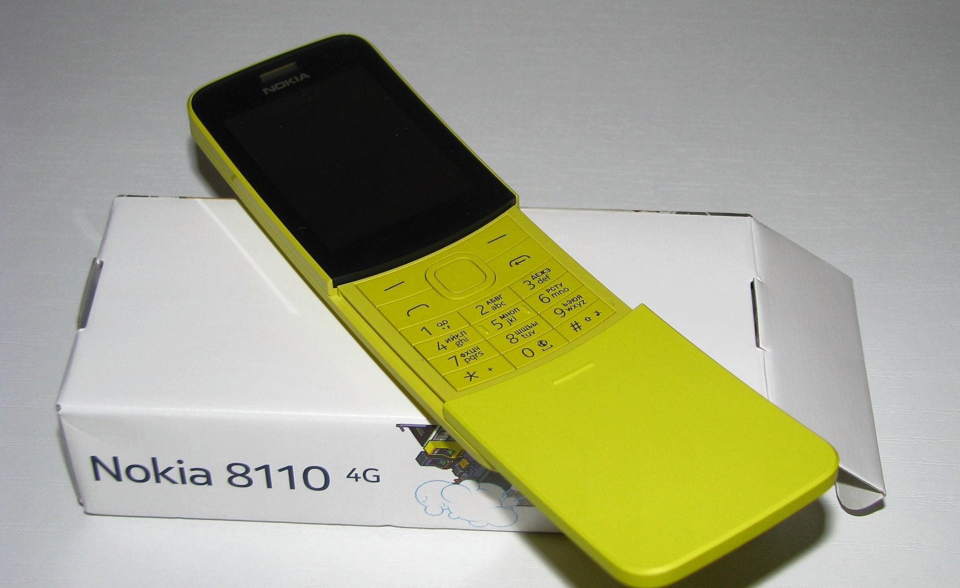 Обзор от покупателя на Мобильный телефон Nokia 8110 4G Dual sim Желтый —  интернет-магазин ОНЛАЙН ТРЕЙД.РУ