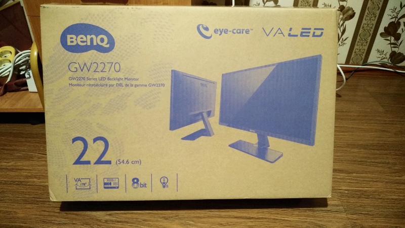 Обзор на Монитор BenQ GW2270 21.5", Black - изображение 2