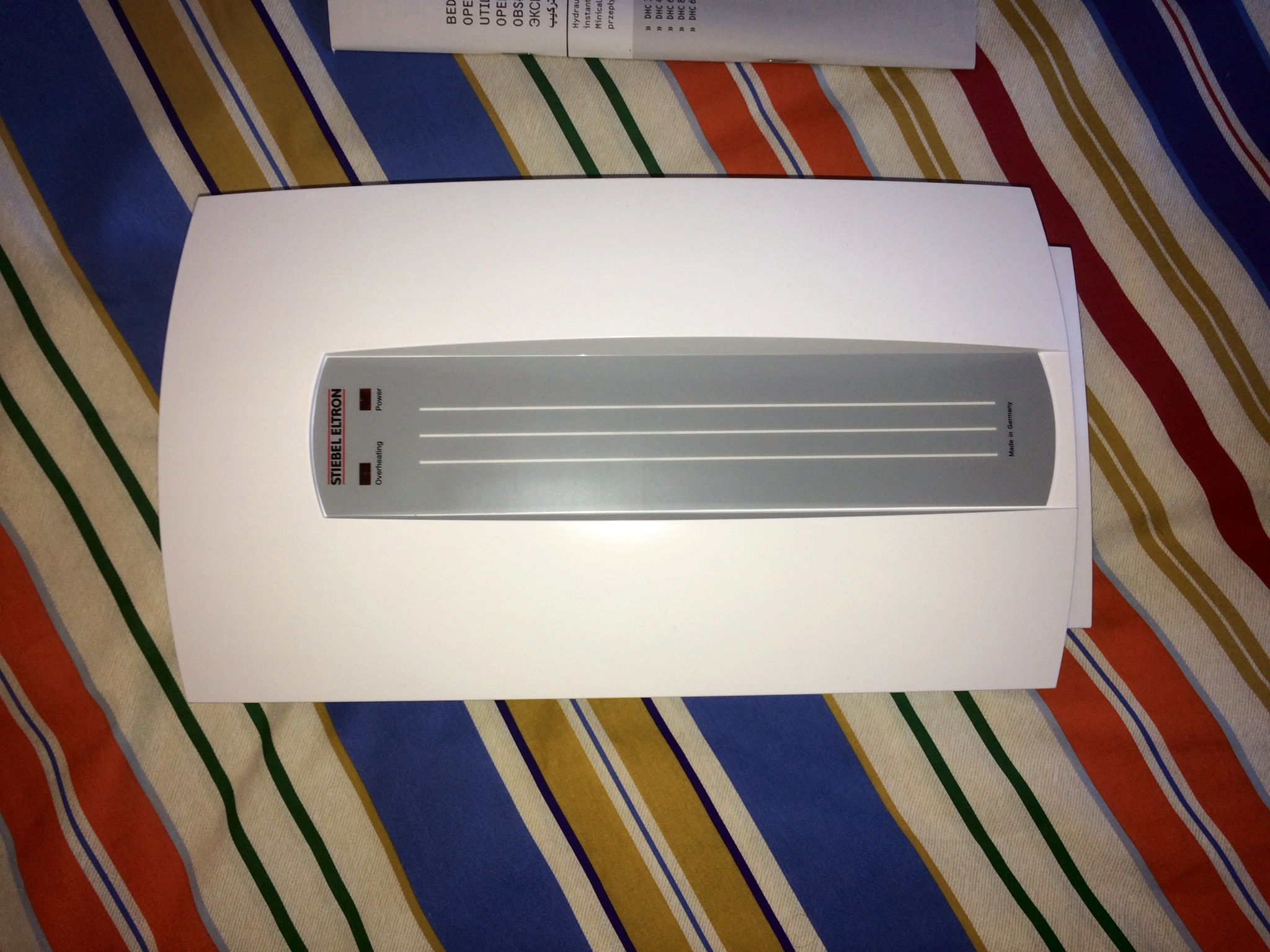 Обзор от покупателя на Проточный водонагреватель Stiebel Eltron DHC 8 ...