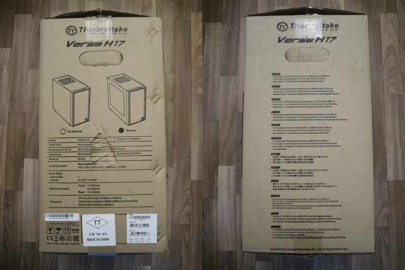 Обзор на Корпус Thermaltake Versa H17 Black Win CA-1J1-00S1WN-00 - изображение 3