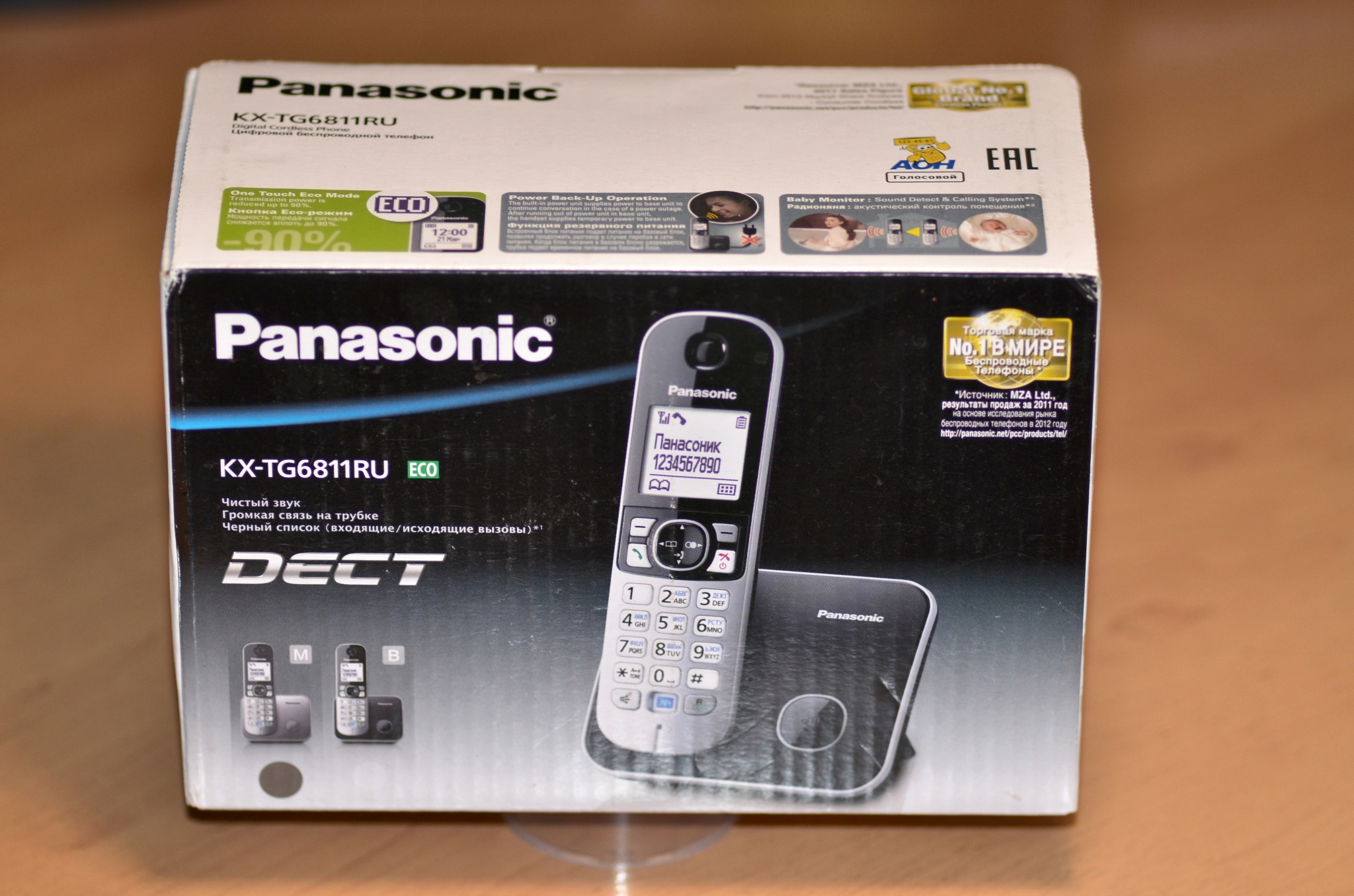 Обзор радиотелефона Panasonic, 40% OFF