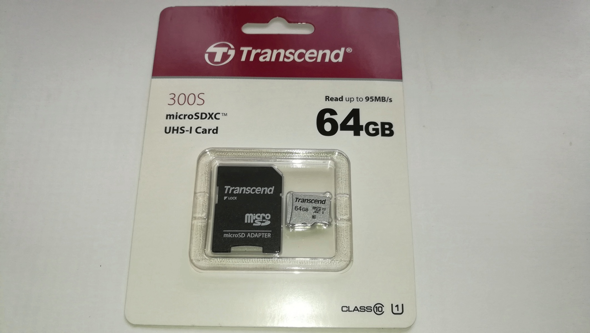 Обзор от покупателя на Карта памяти micro SDXC 64Gb Transcend 300S UHS-I U1  A1 + ADP (100/20 Mb/s) — интернет-магазин ОНЛАЙН ТРЕЙД.РУ