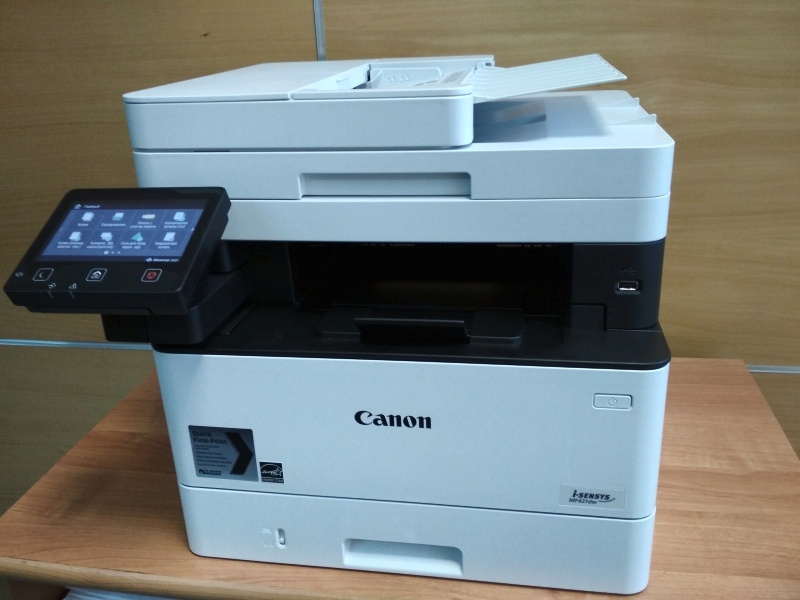 Принтер canon mf421dw подключение к компьютеру