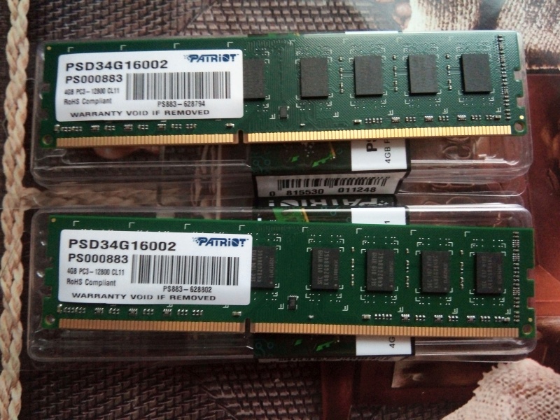Обзор на Оперативная память Patriot DDR3 4Gb 1600MHz pc-12800 (PSD34G16002) - изображение 1