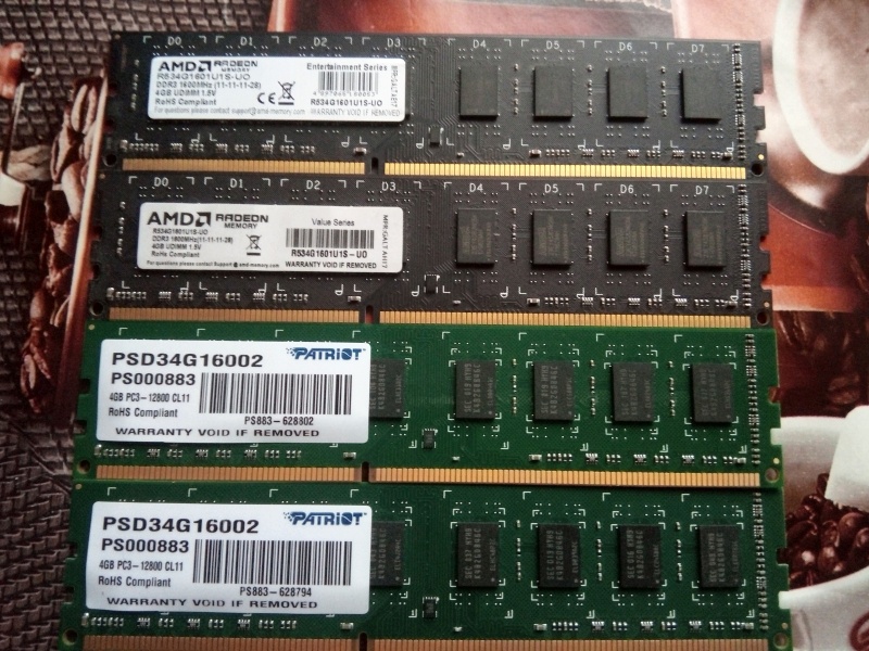 Обзор на Оперативная память Patriot DDR3 4Gb 1600MHz pc-12800 (PSD34G16002) - изображение 2