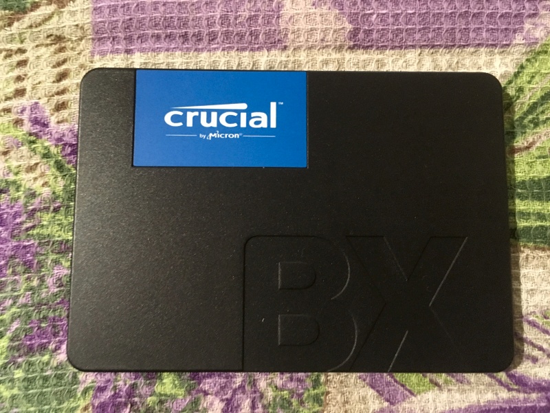   SSD  Crucial 2.5" BX500 240 Gb SATA III 3D NAND (CT240BX500SSD1)