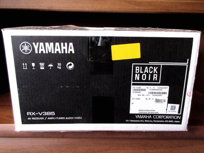 Обзор на Ресивер AV Yamaha RX-V385, черный - изображение 3