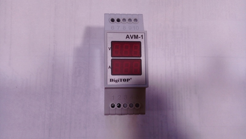 Обзор на Амперметр-Вольтметр DigiTOP AVM-1 - изображение 1