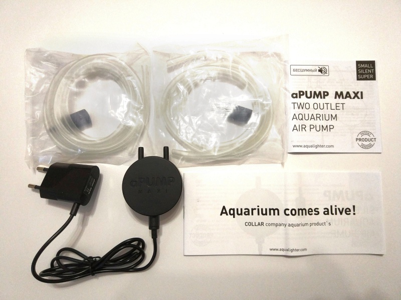 Обзор на Бесшумный компрессор COLLAR AquaLighter aPUMP MAXI для аквариумов объемом до 200л. - изображение 6