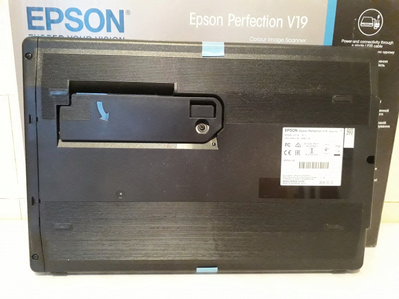 Как подключить сканер epson perfection v19 к компьютеру