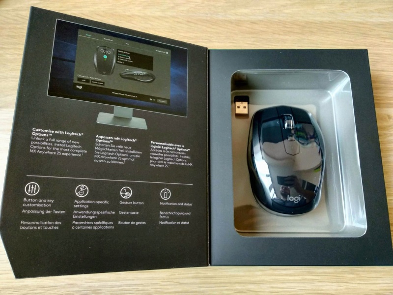 Обзор на Мышь Logitech MX Anywhere 2S Wireless Mouse (910-005153) Graphite - изображение 2