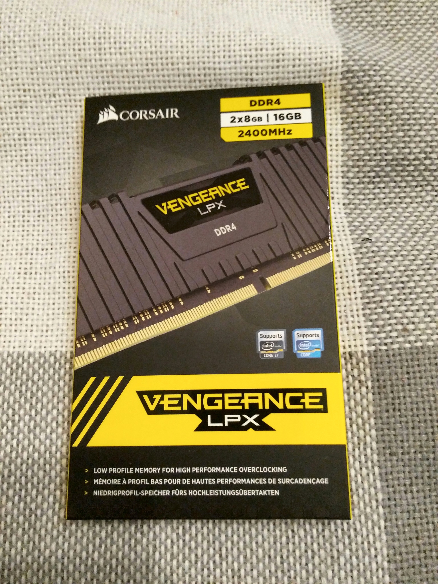 Обзор от покупателя на Оперативная память Corsair DDR4 16Gb (2x8Gb ...