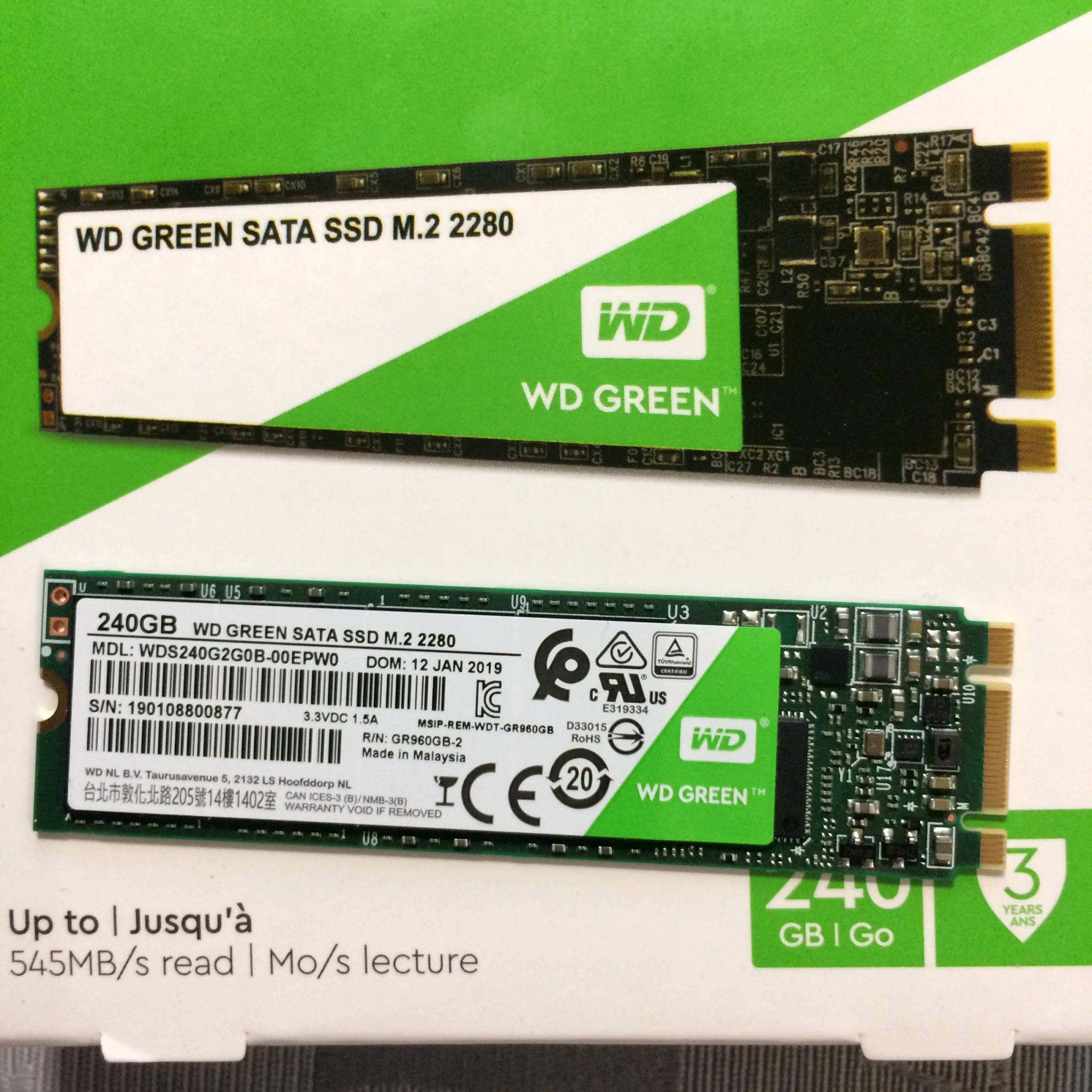 Ssd wd m 2 green обзор