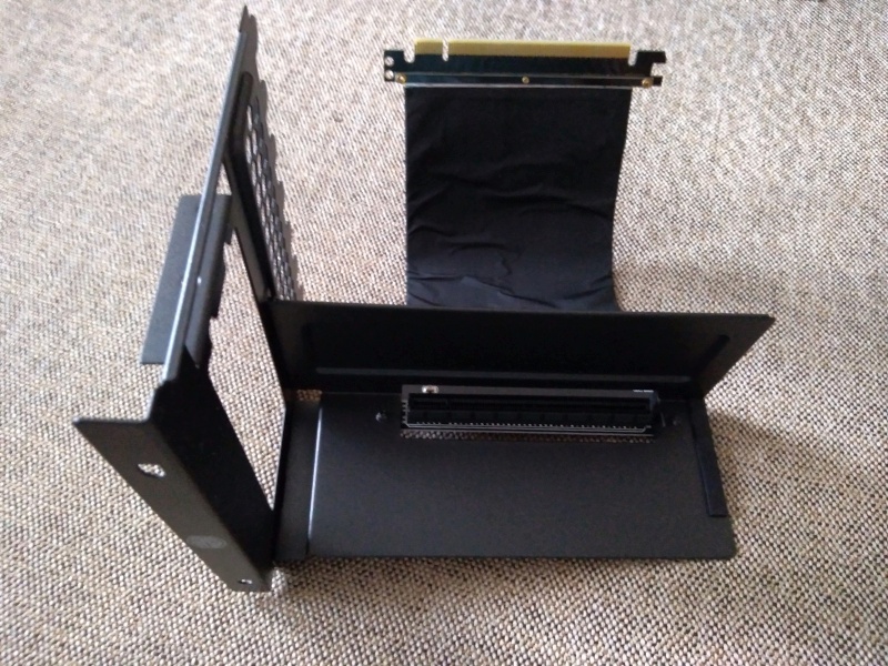 Vertical graphics card holder kit