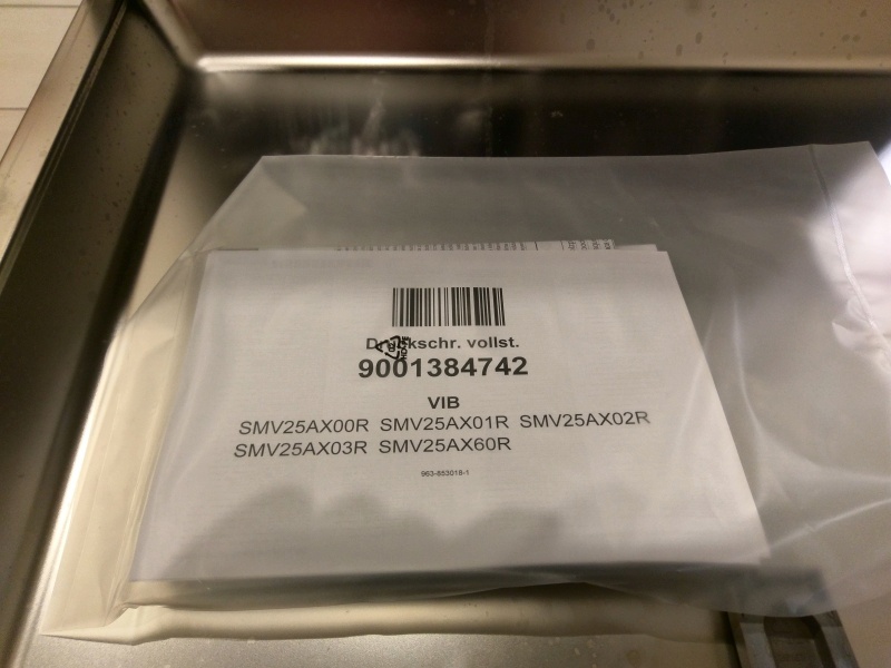 Обзор на Посудомоечная машина полноразмерная BOSCH SMV25AX01R - изображение 9