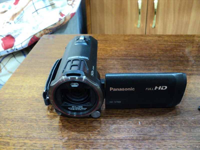 Видеокамера Panasonic HC-V760 черный — купить в интернет-магазине ...
