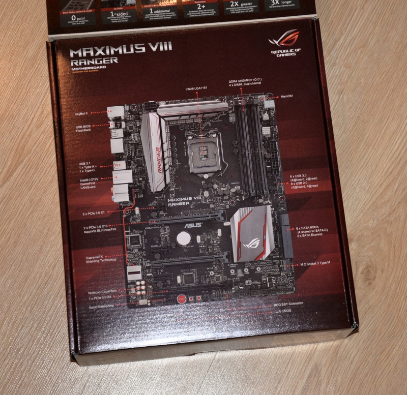 ASUS MAXIMUS VIII RANGER LGA1151 ATX