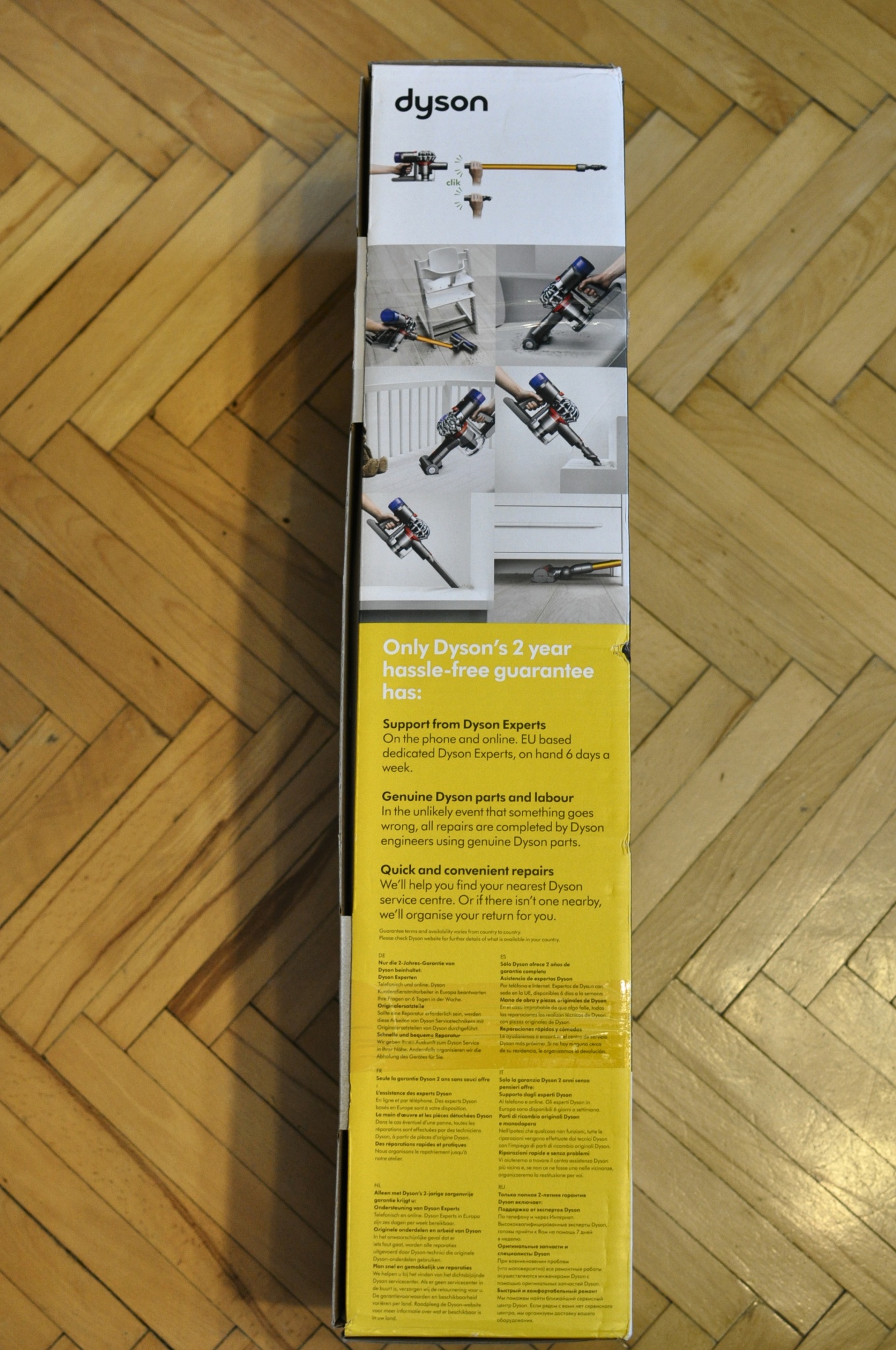 Dyson V8 Absolute review: finally a cordless alternative to an upright |  Dyson Ltd | The Guardian