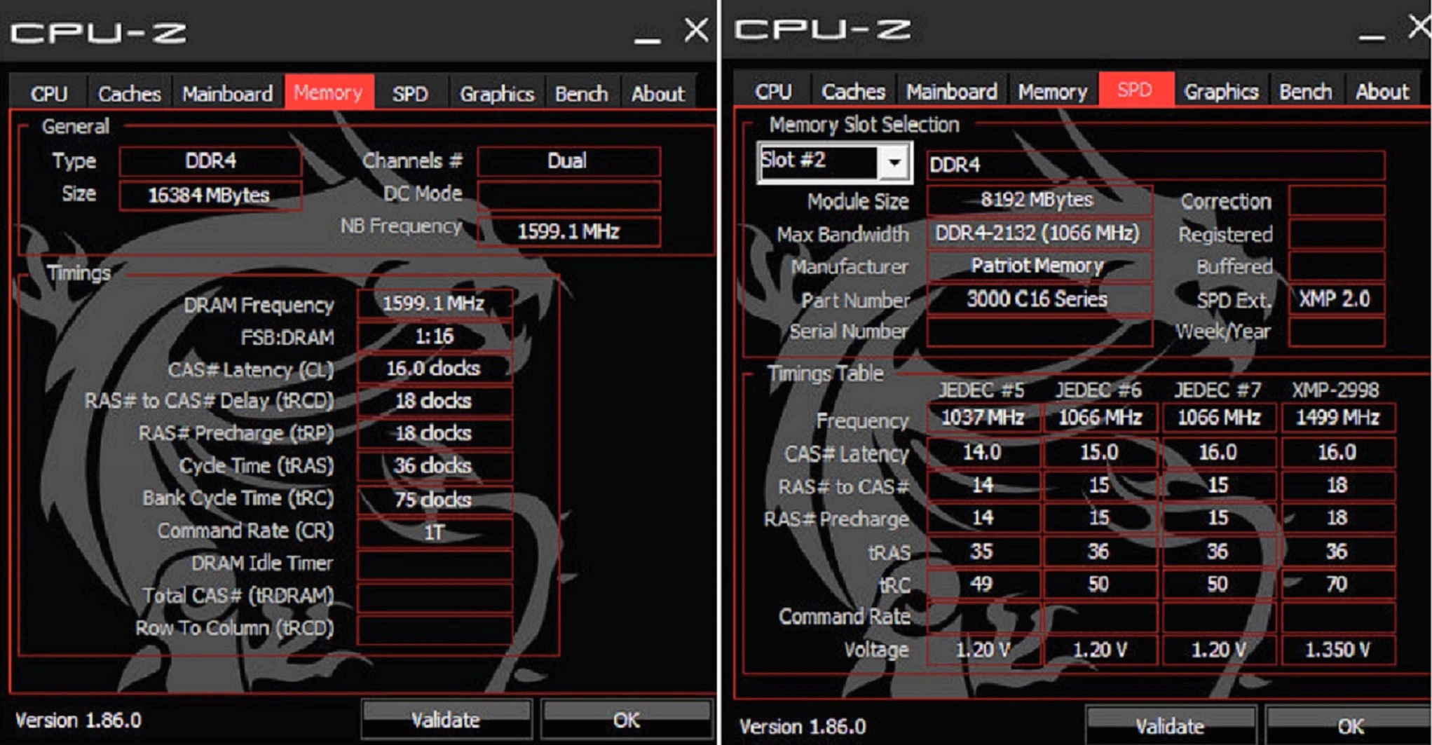 Ddr4 on sale 2132 1066mhz