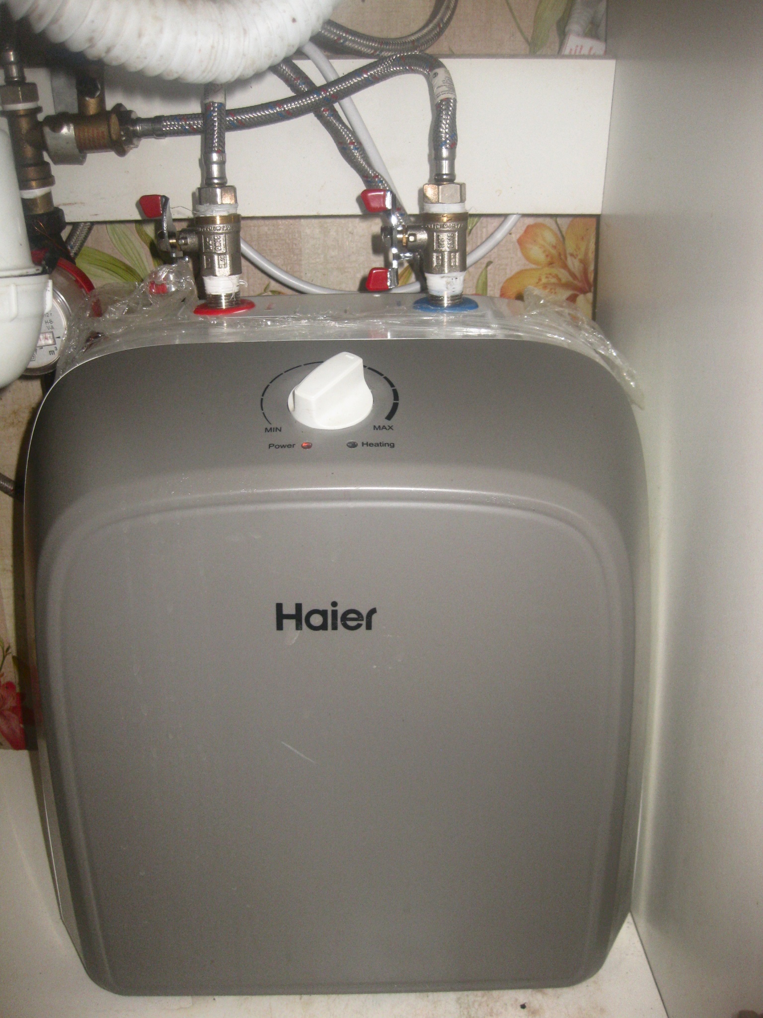 водонагреватель для кухни под мойкой 15 литров