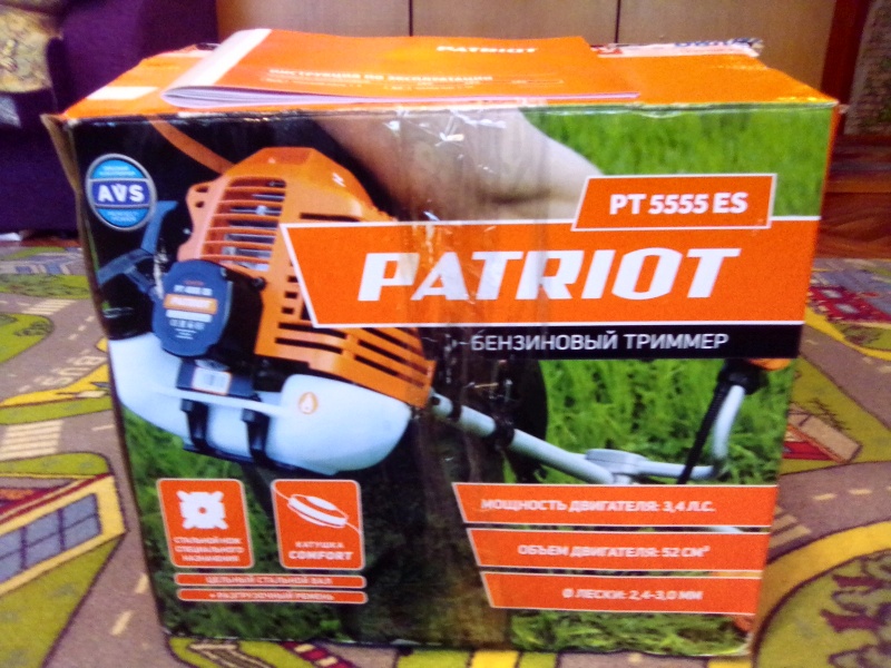 Обзор от покупателя на Триммер бензиновый PATRIOT PT 5555ES Country ...