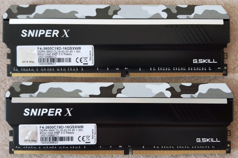 Купить Оперативная память G.SKILL DDR4 16Gb (2x8Gb) 3600MHz pc ...