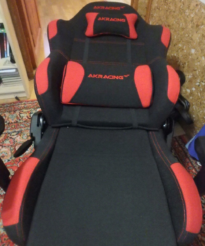 Обзор на Кресло геймерское AKRacing K7012 (K701A-1) black/red - изображение 9