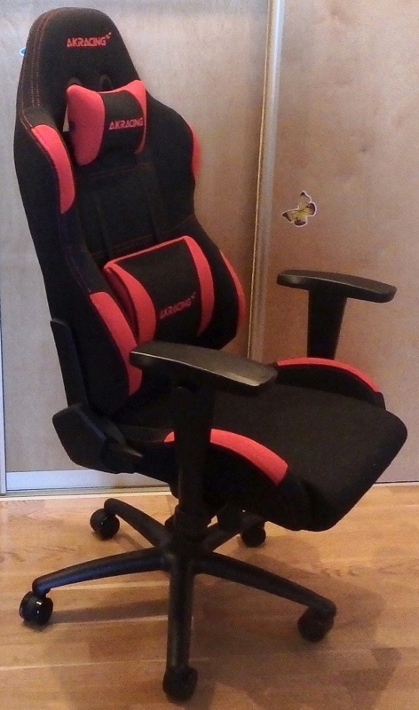 Обзор на Кресло геймерское AKRacing K7012 (K701A-1) black/red - изображение 32