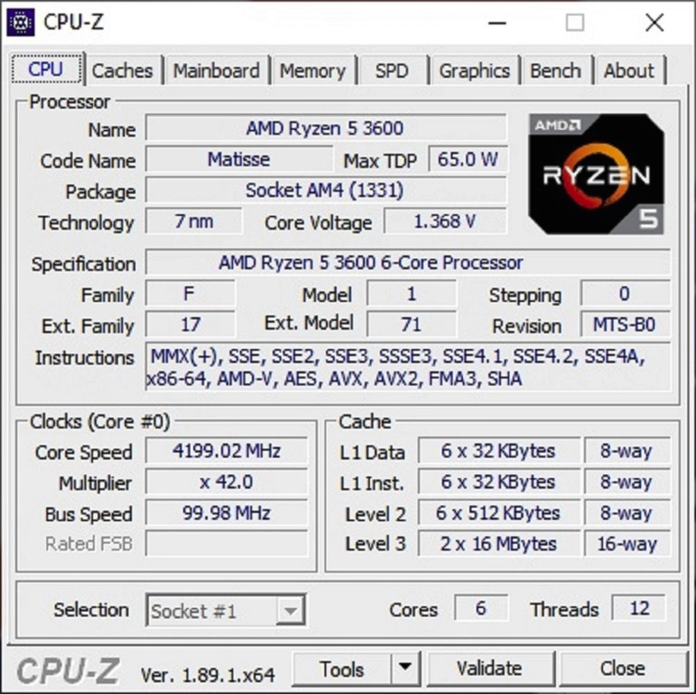 Обзор от покупателя на Процессор AMD Ryzen 5 3600 AM4 OEM, 100-000000031 —  интернет-магазин ОНЛАЙН ТРЕЙД.РУ