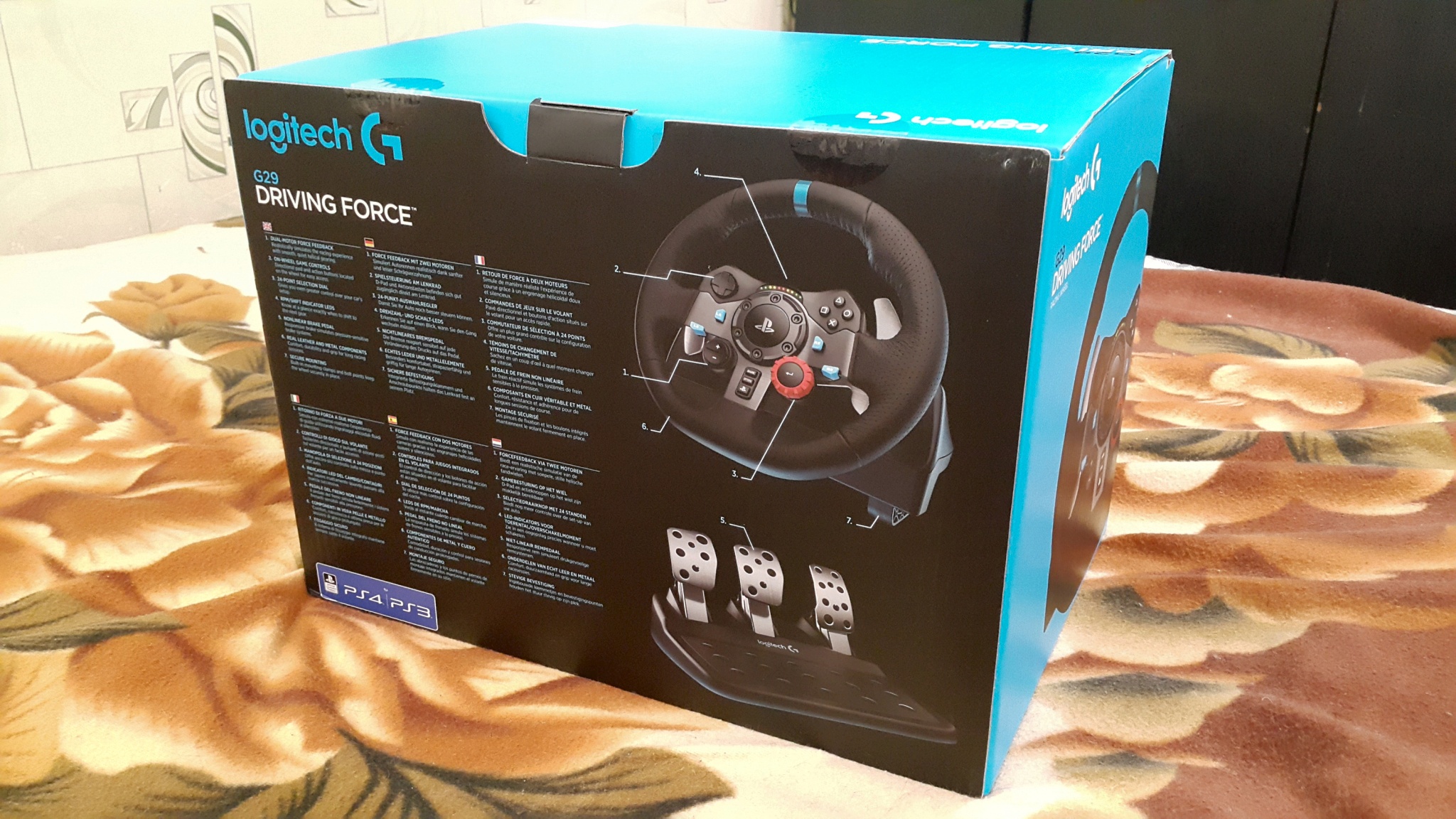 Обзор от покупателя на Игровой руль Logitech G29 Driving Force (941-000112)  — интернет-магазин ОНЛАЙН ТРЕЙД.РУ