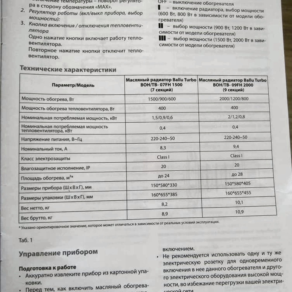 Обзор от покупателя на Масляный радиатор Ballu Turbo BOH/TB-07FH —  интернет-магазин ОНЛАЙН ТРЕЙД.РУ