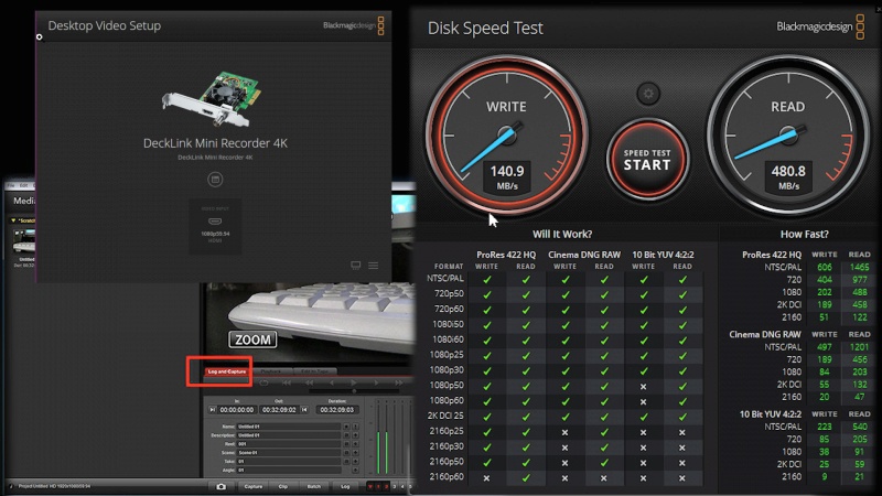 Обзор на Плата видеозахвата Blackmagic Design DeckLink Mini Recorder 4K (6G-SDI+HDMI, PCI-E) - изображение 6