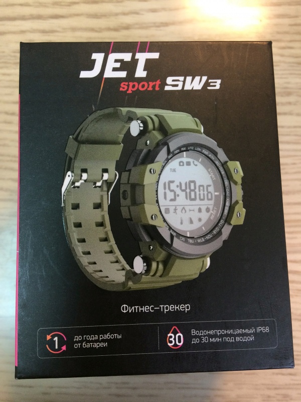 Смарт часы jet sport sw