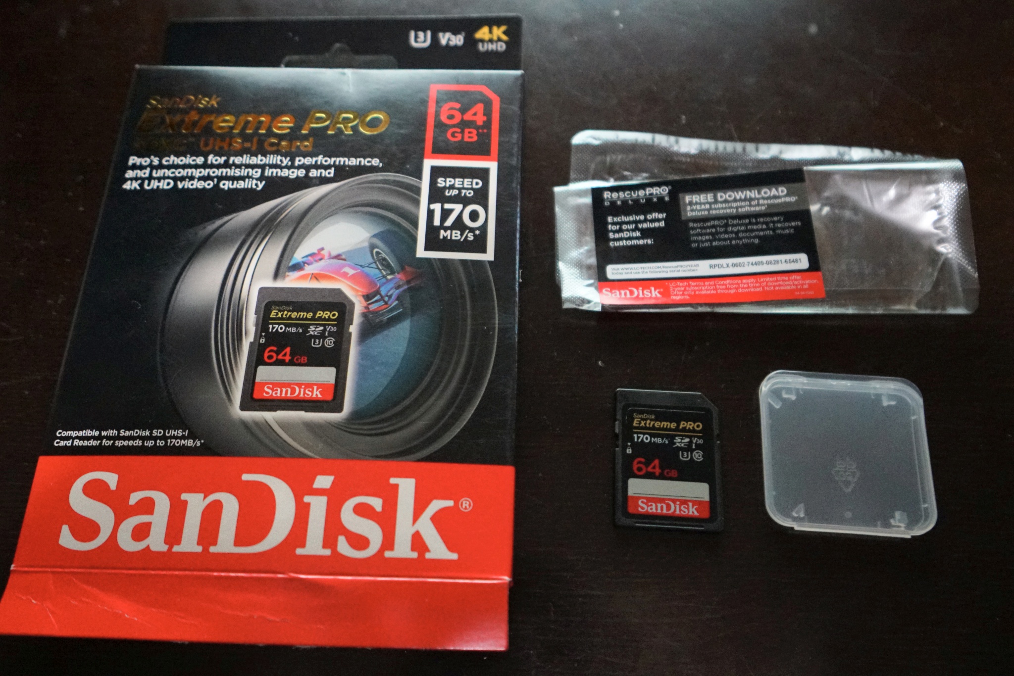 Sandisk extreme карта памяти 64 гб