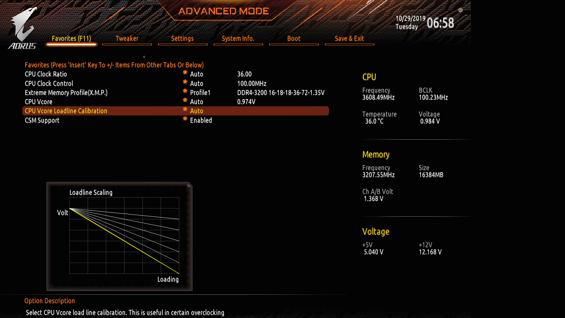 X570 aorus elite bios settings