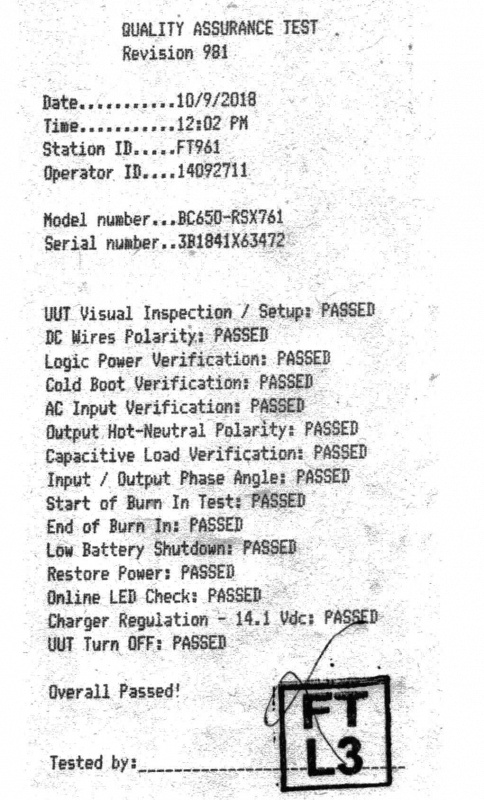 Обзор на Источник бесперебойного питания APC Back-UPS BC650-RSX761 - изображение 9