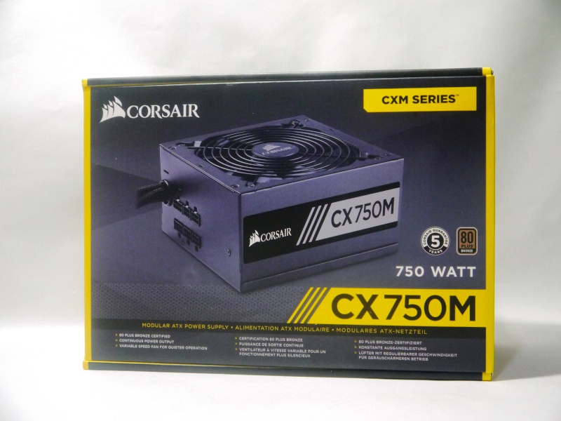 Corsair cx750m обзор блок питания