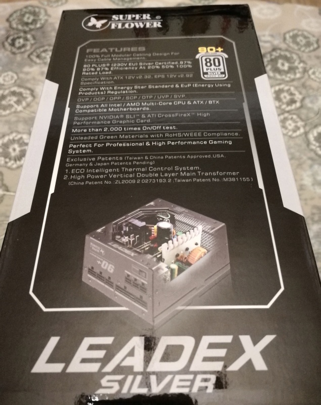 Блок питания super flower leadex silver 650w обзор