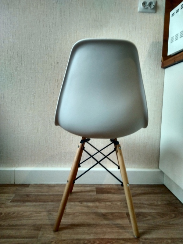 Обзор на Стул обеденный Tetchair Cindy Chair, дерево/металл/сиденье пластик, white (белый) 5 шт/уп - изображение 3