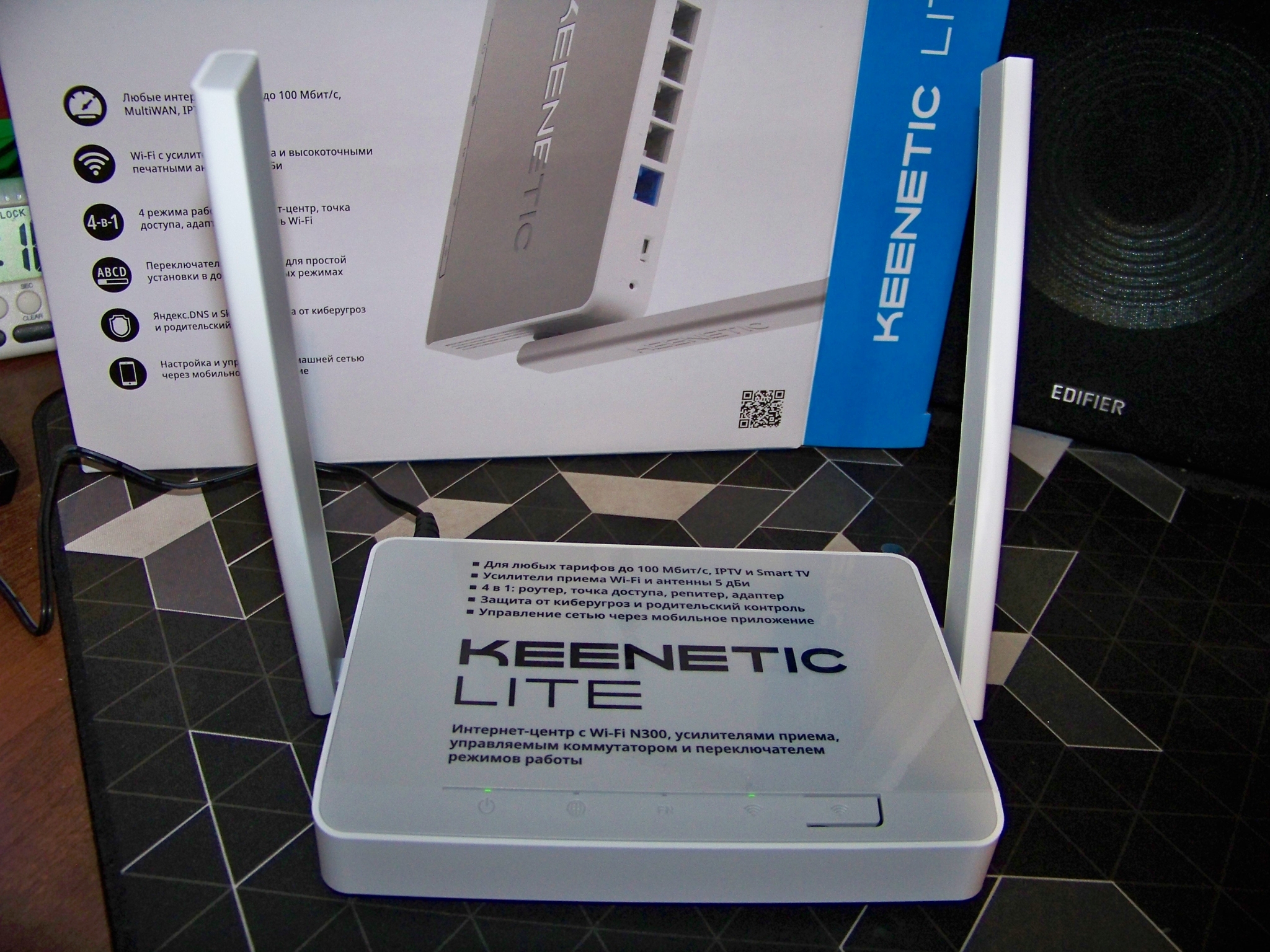 Обзор от покупателя на Интернет-центр Keenetic Lite (KN-1310 ...