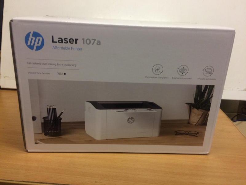 Принтер hp laser 107a видео обзор