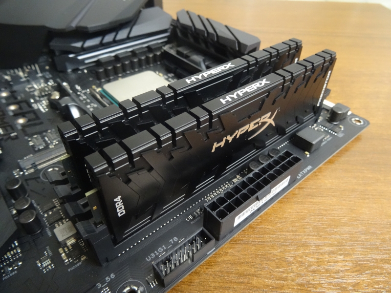 Разгон оперативной памяти kingston hyperx predator 2666