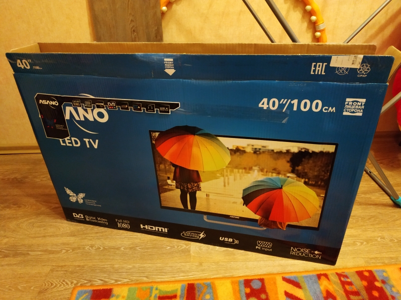 Обзор на Телевизор Asano 40LF1030S, черный - изображение 5
