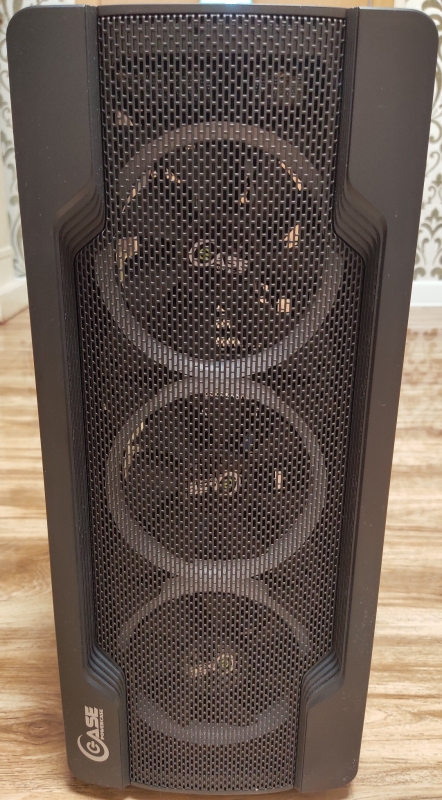 Компьютерный корпус powercase mistral x4 mesh black обзор